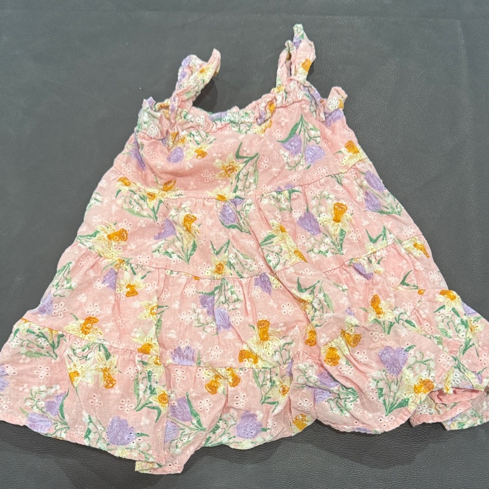 Angel Dear Pink Floral Kids Dress